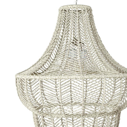 Gabriella Outdoor Chandelier in Detail.