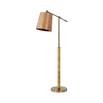 Hendrick Floor Lamp in Cognac.