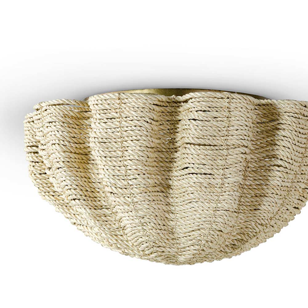 Isla Flush Mount Ceiling Light in Detail.