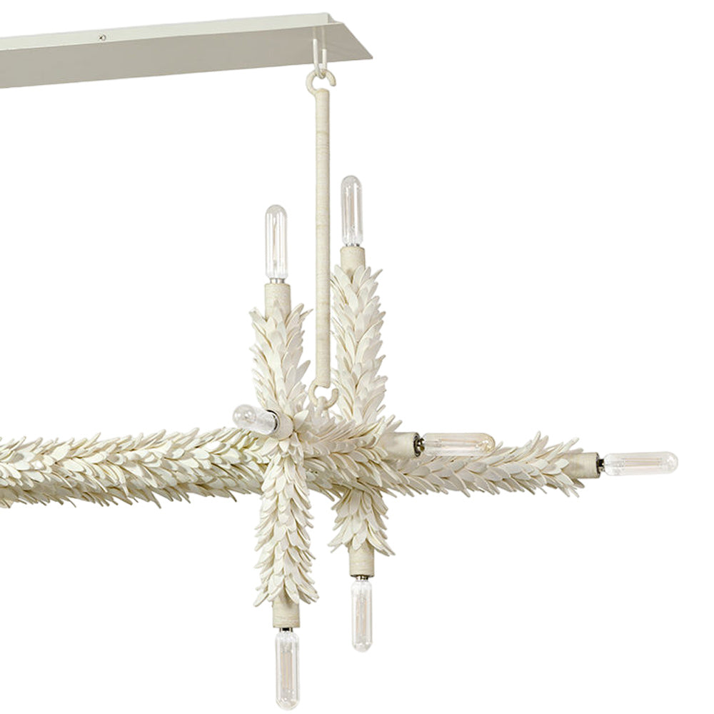 Larkspur Linear Chandelier in Detail.