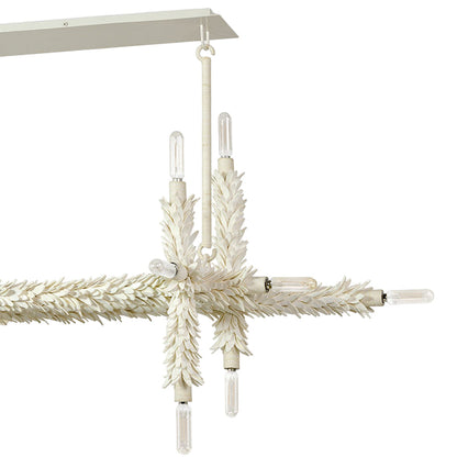 Larkspur Linear Chandelier in Detail.