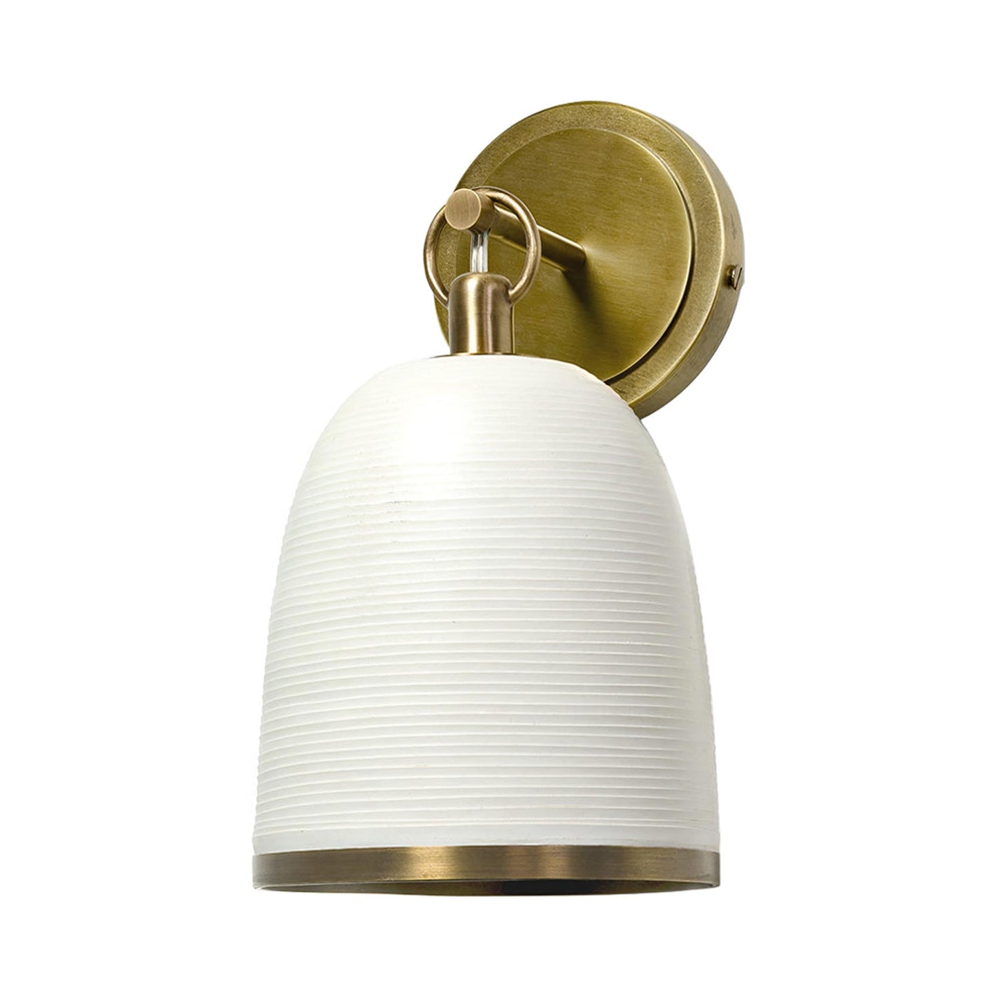 Rivoli Wall Light in White.