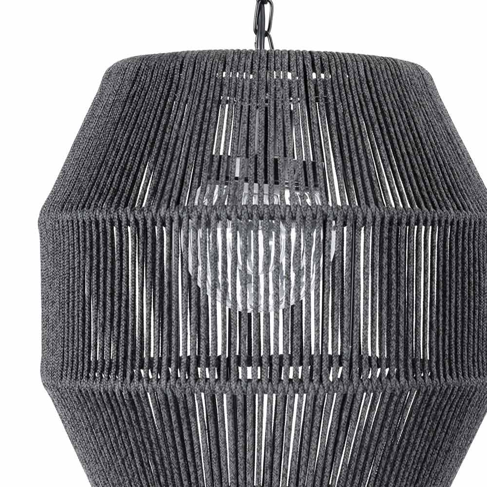 Tanner Outdoor Globe Pendant Light in Detail.