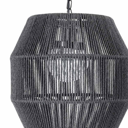 Tanner Outdoor Globe Pendant Light in Detail.