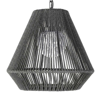 Tanner Outdoor Tapered Pendant Light in Detail.