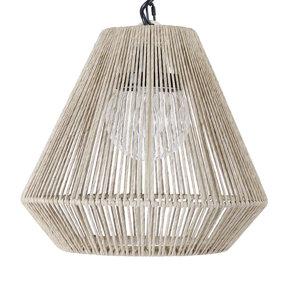 Tanner Outdoor Tapered Pendant Light in Detail.