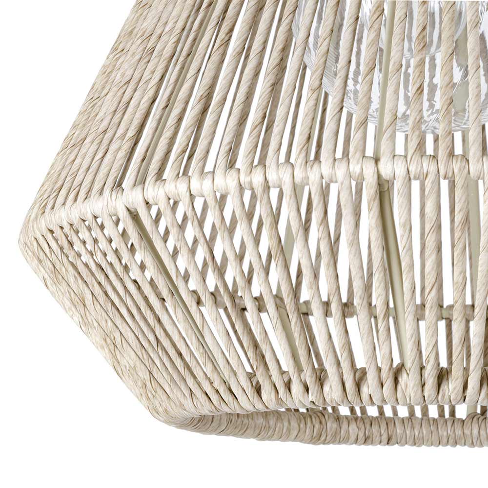 Tanner Outdoor Tapered Pendant Light in Detail.