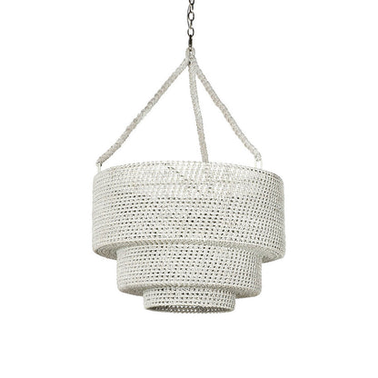 Veranda Pendant Light in Whitewash.