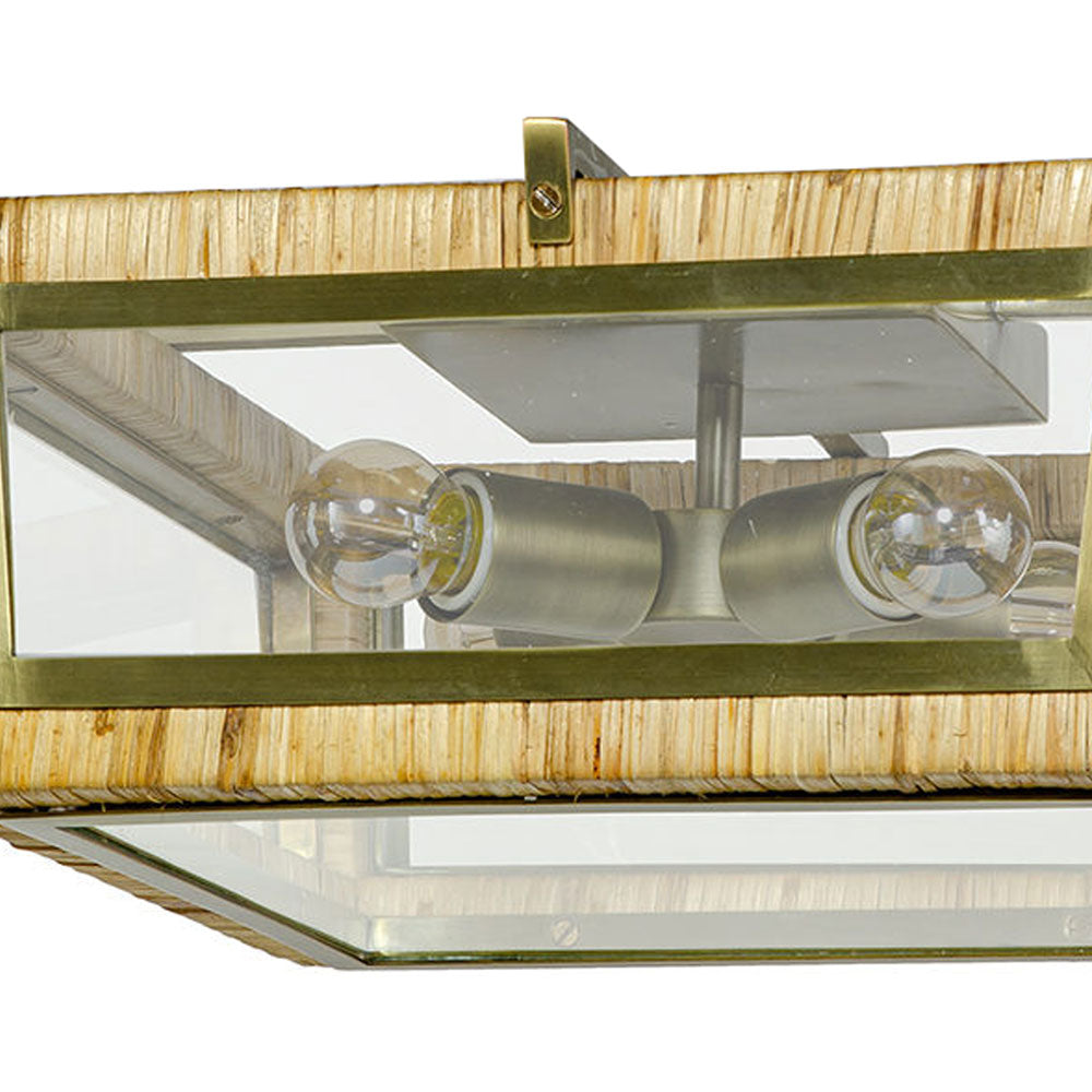 Watson Flush Mount Ceiling Light in Detail.