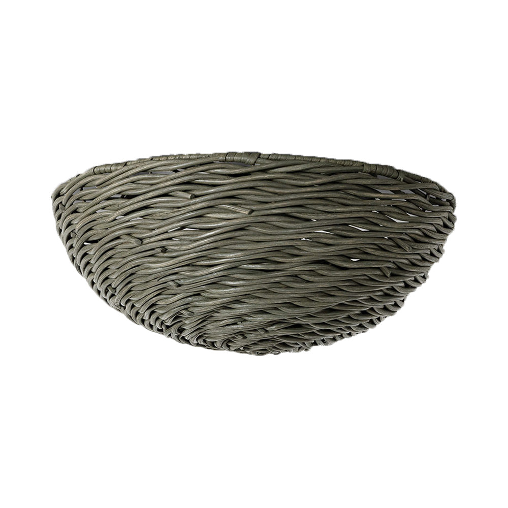 Wisteria Flush Mount Ceiling Light in Grey/Pewter.