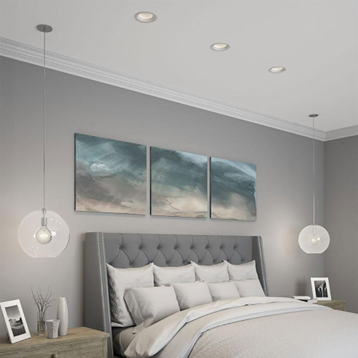 Palestra Pendant Light in bedroom.