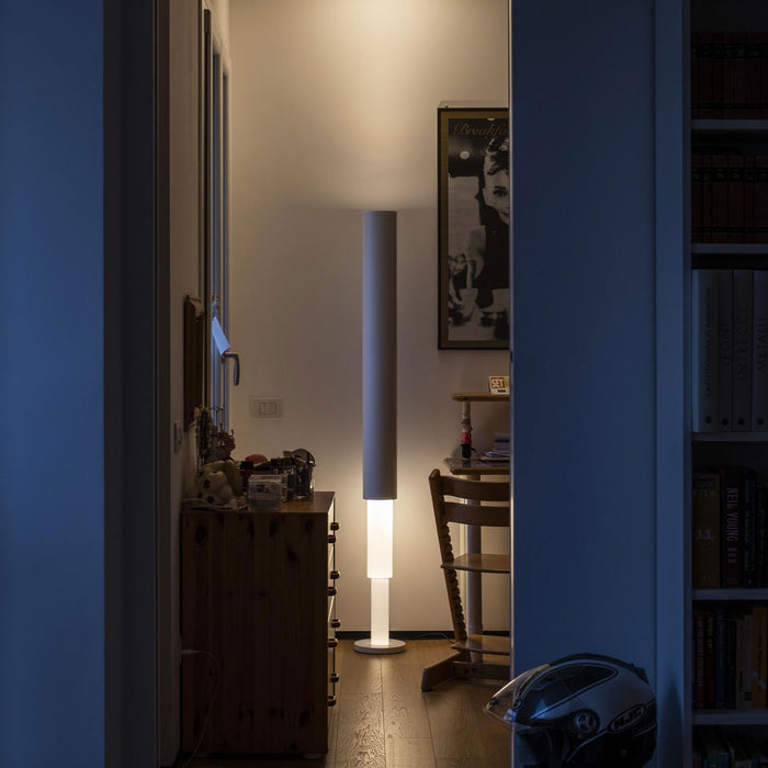 Palomar LED Floor Lamp in living room.