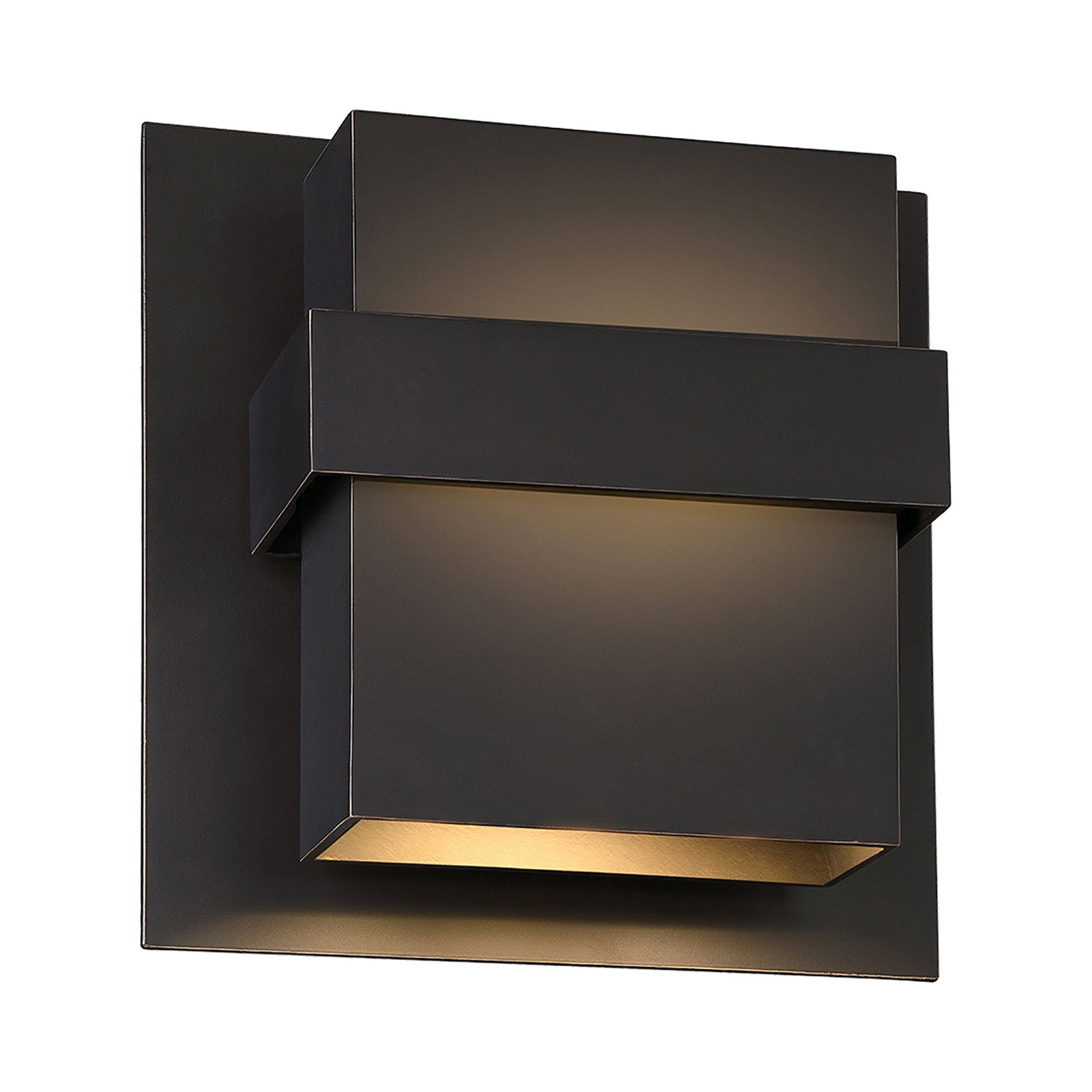 Pandora Outdoor LED Wall Light in Large/Oil Rubbed Bronze.