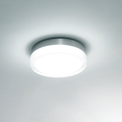 Pi Outdoor LED Flush Mount Ceiling Light in Detail.