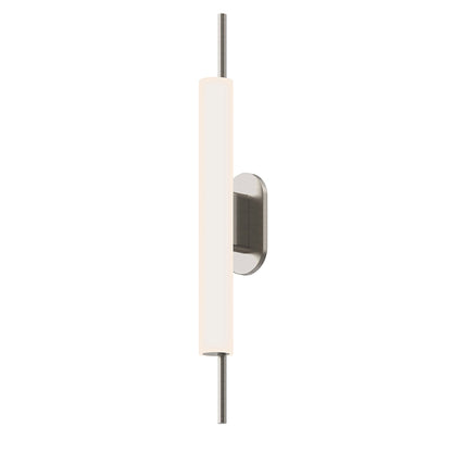 Piccolo Encore™ LED Bath Wall Light in Satin Nickel.