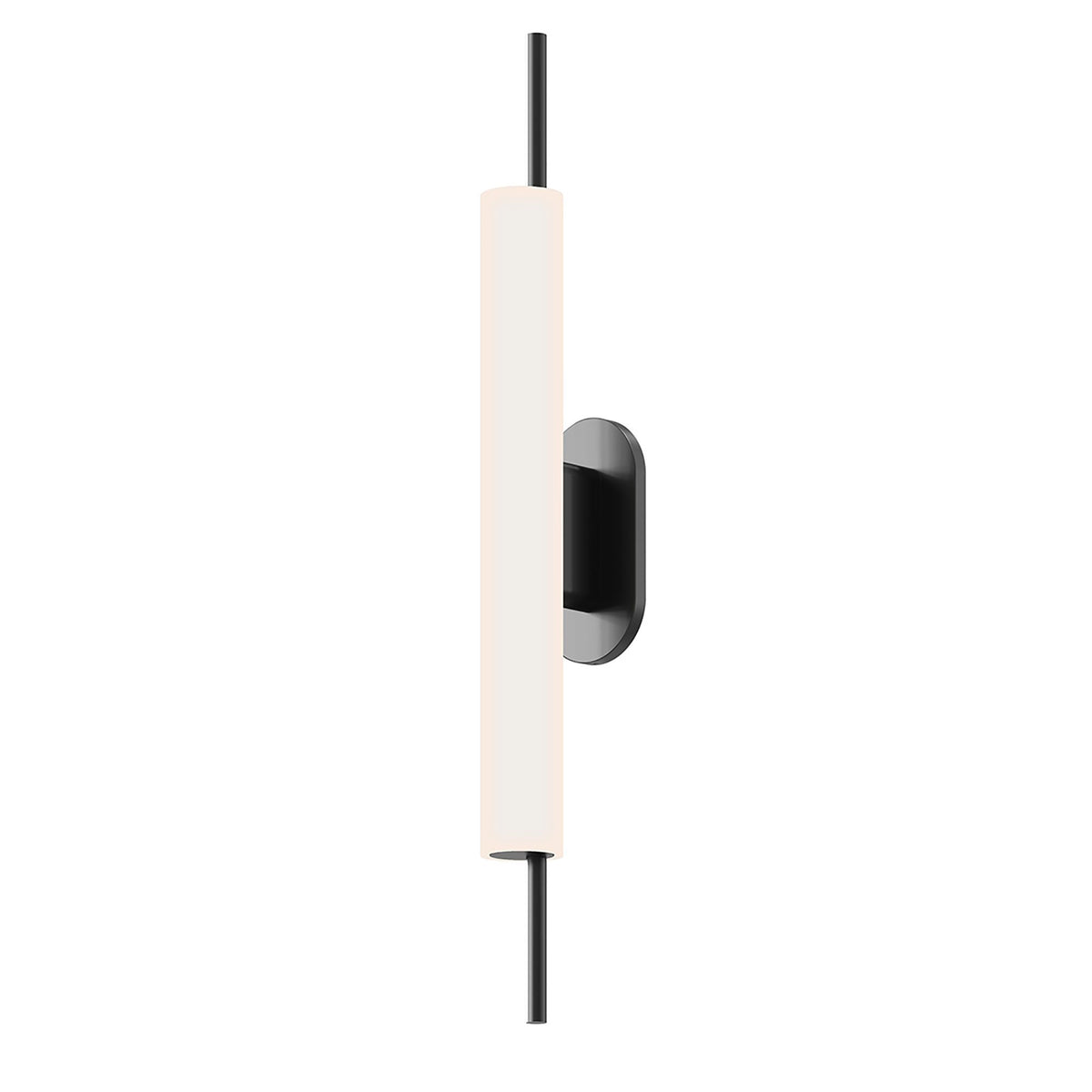 Piccolo Encore™ LED Bath Wall Light in Satin Black.