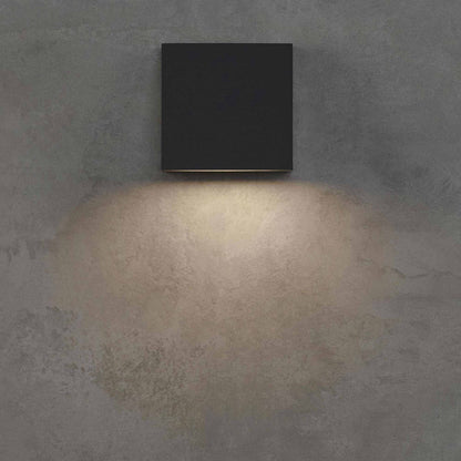 Pitch Single Outdoor LED Wall Light in Detail.