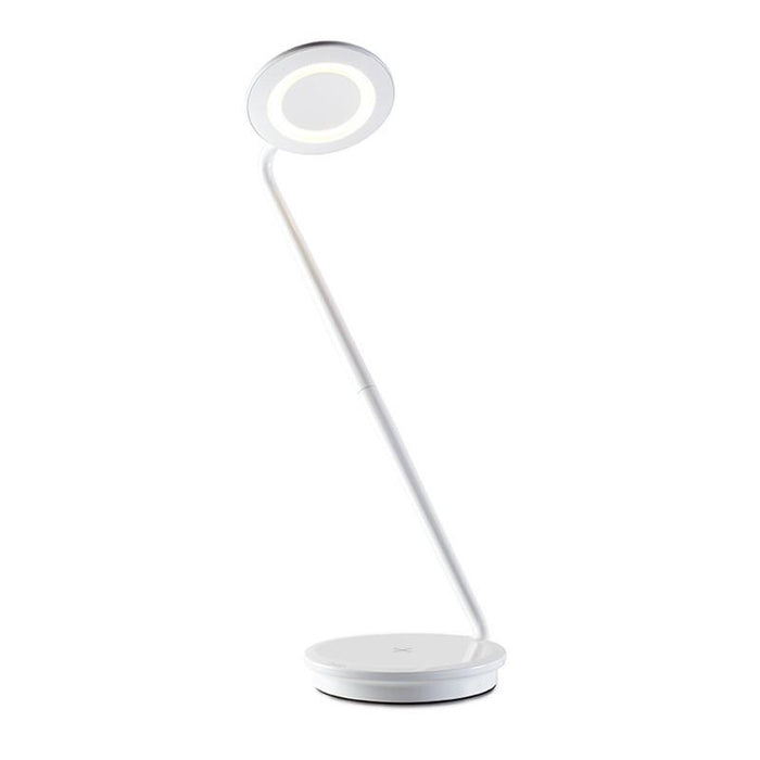 Pixo Plus LED Table Lamp in White.