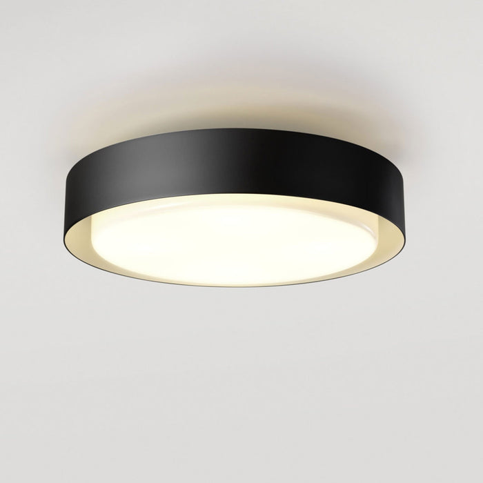 Plaff-On! Ceiling / Wall Light in Black (19-Inch).