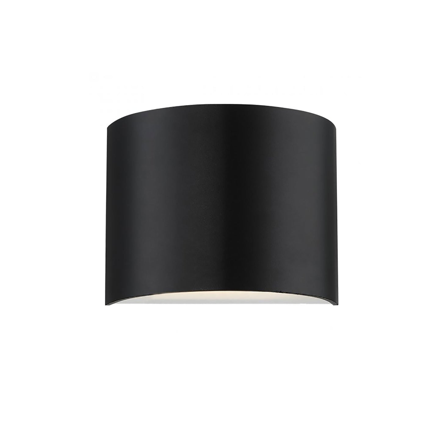 Pocket LED Wall Light in Black.