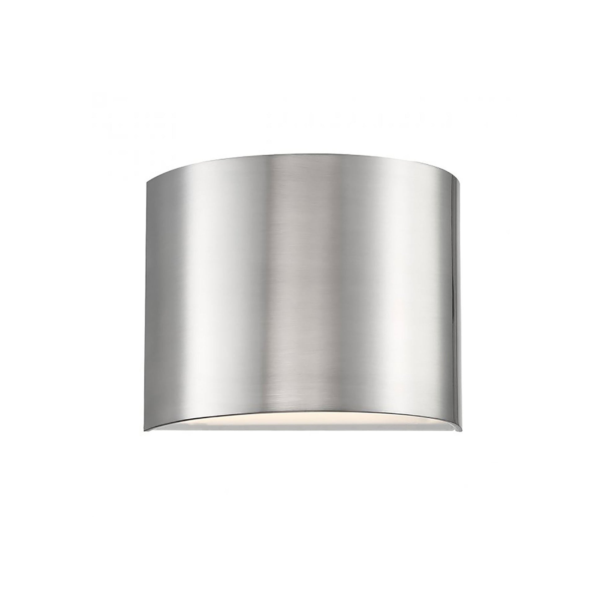 Pocket LED Wall Light in Brushed Nickel.