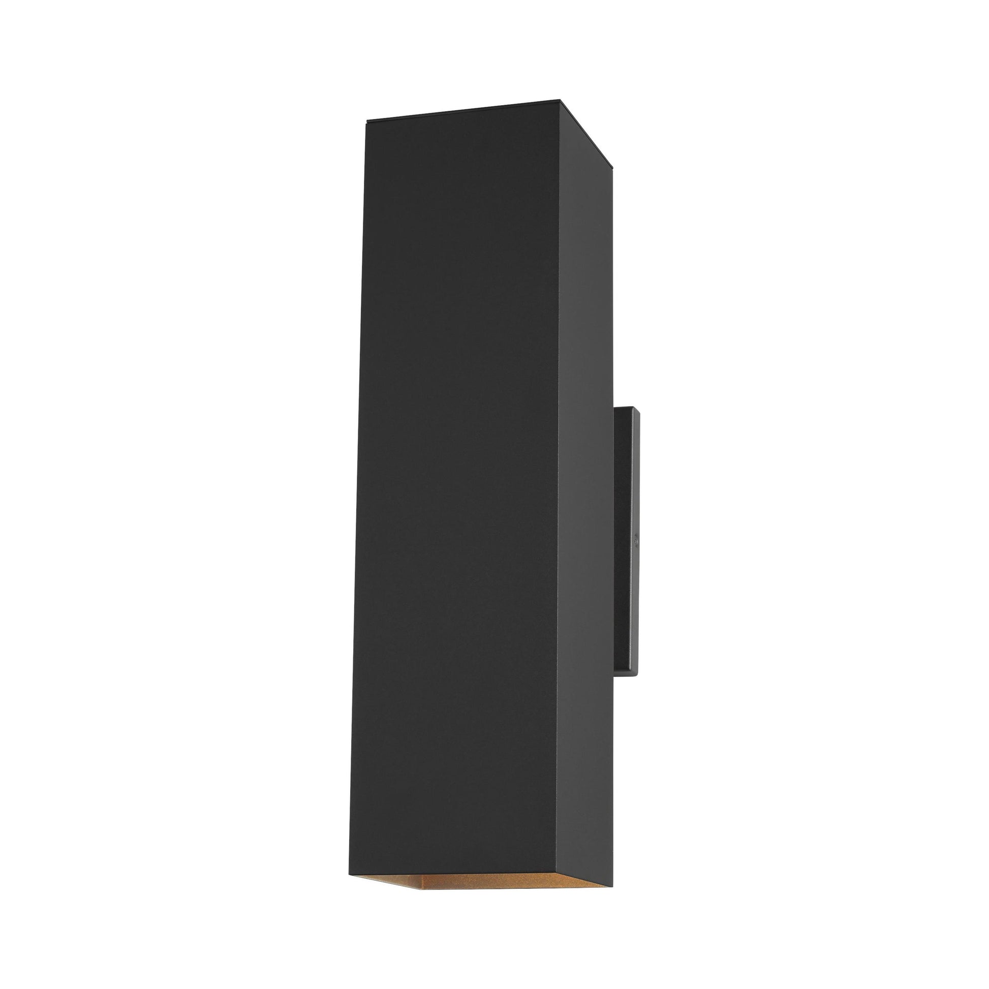 Pohl Outdoor Two Light Wall Light in Black (Large).