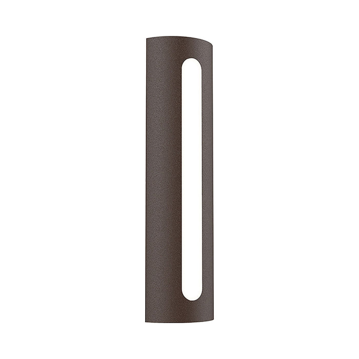 Porta™ Outdoor LED Wall Light in Small/Textured Bronze.