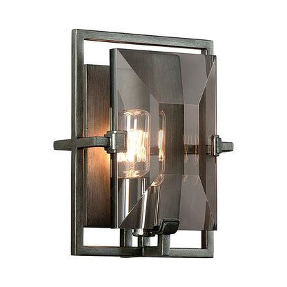 Prism Wall Light in Graphite (Rectangular).