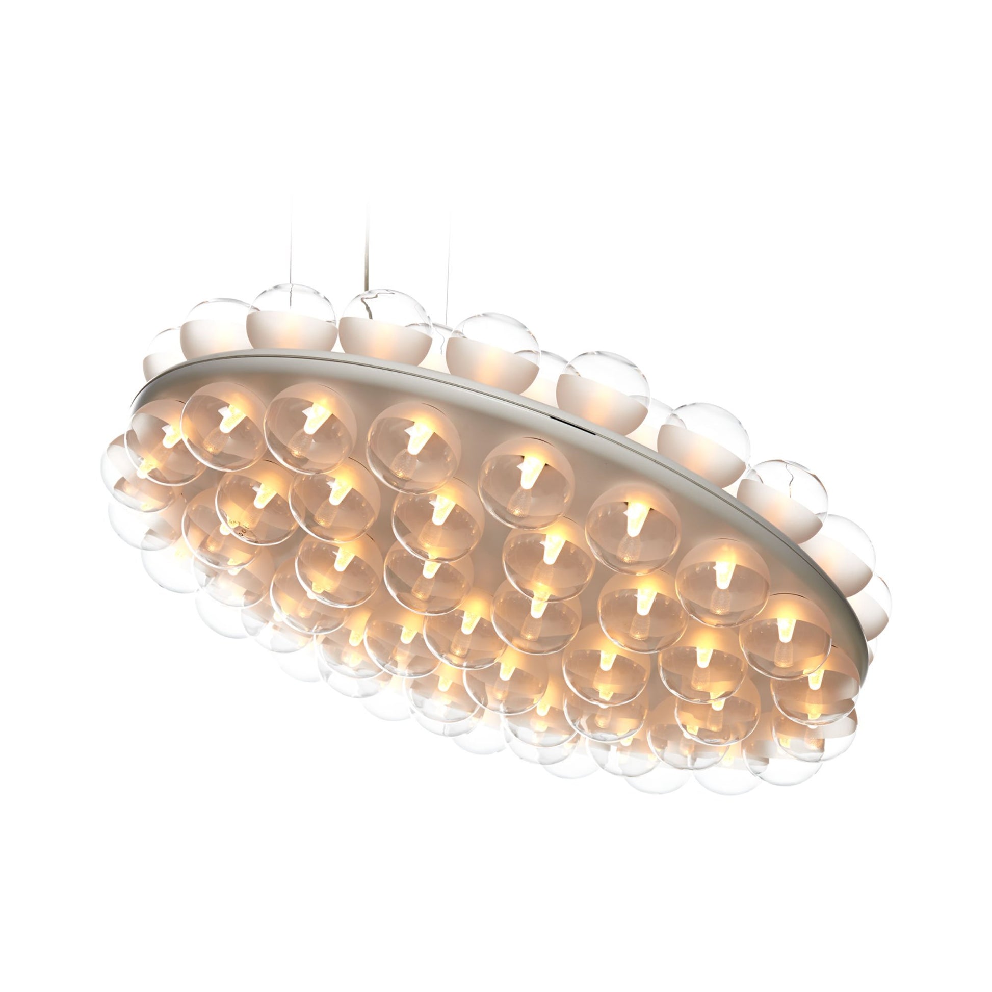 Prop Light Round LED Suspension Light (Round Double/2000K).