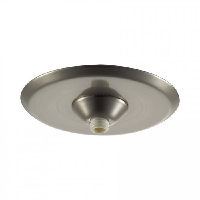 Quick Connect 3.25 Inch Shallow Pendant Canopy in Brushed Nickel.