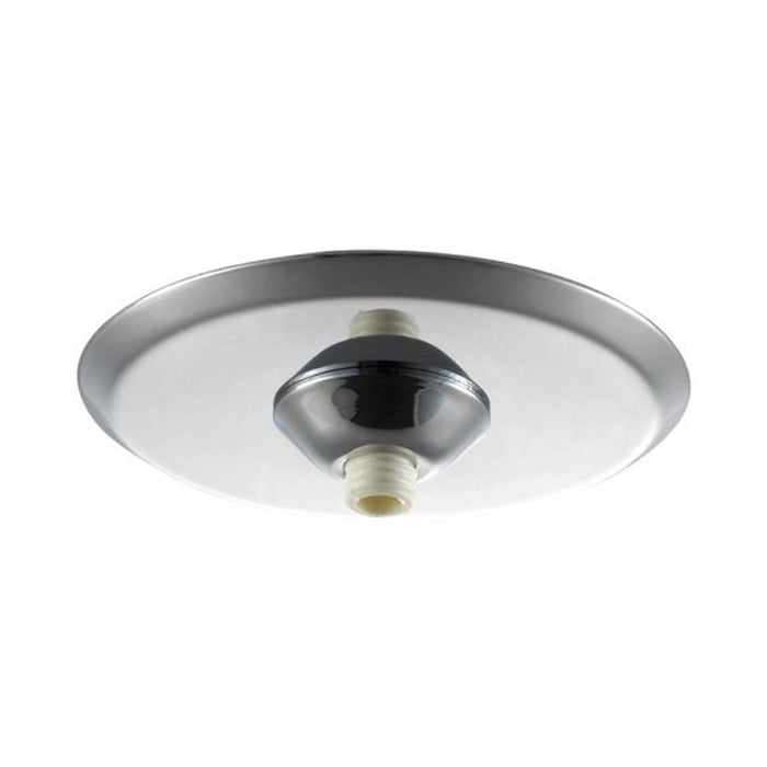 Quick Connect 3.25 Inch Shallow Pendant Canopy in Chrome.