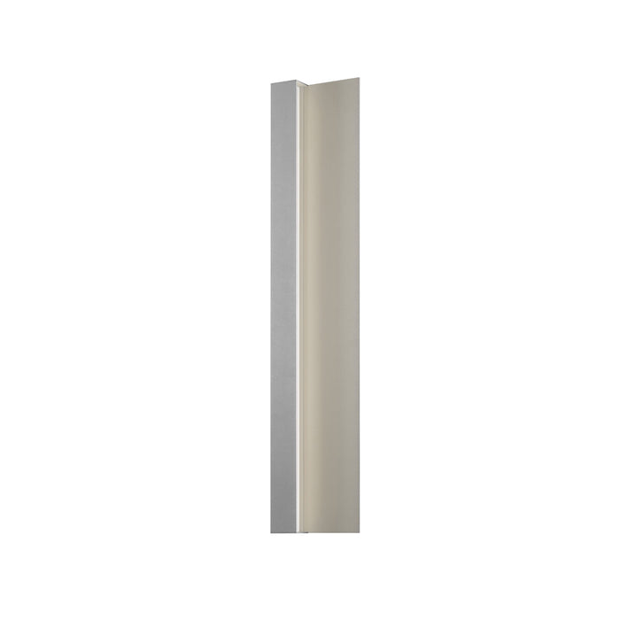 Radiance Outdoor LED Wall Light in Large/Textured Gray.