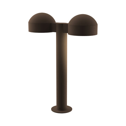 Reals Dome Cap LED Double Bollard.