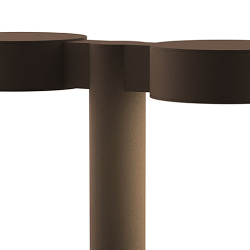 Reals Plate Cap LED Double Bollard in Detail.