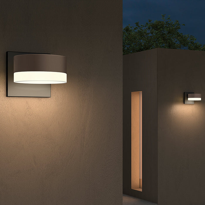 Reals Up/Down Outdoor LED Wall Light Outside Area.