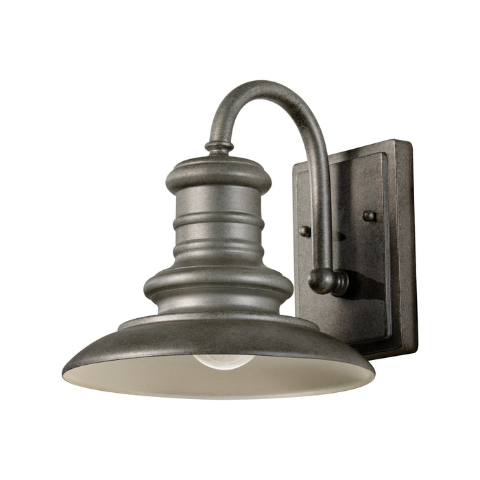 Redding Station Outdoor Wall Light in Small/Tarnished Silver/Incandescent.