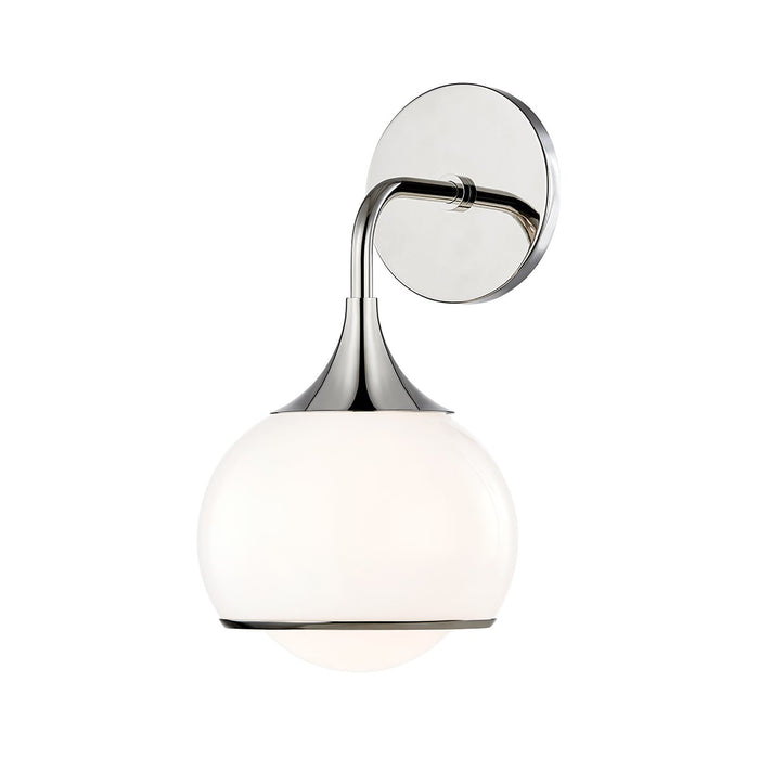 Reese Wall Light in Polished Nickel (1-Light).