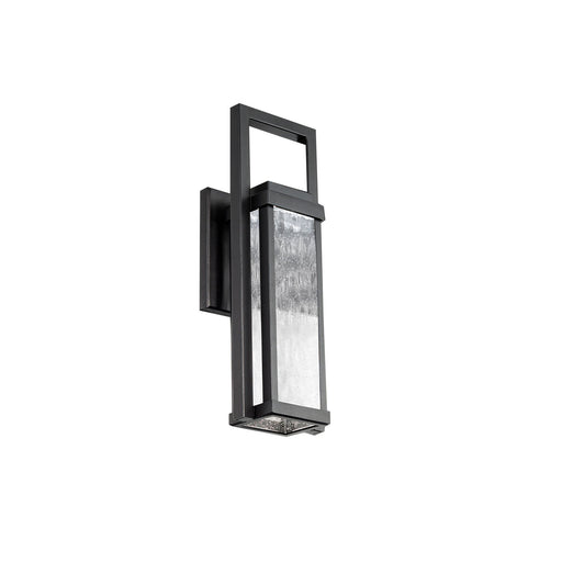 Revere Outdoor LED Wall Light in Black.