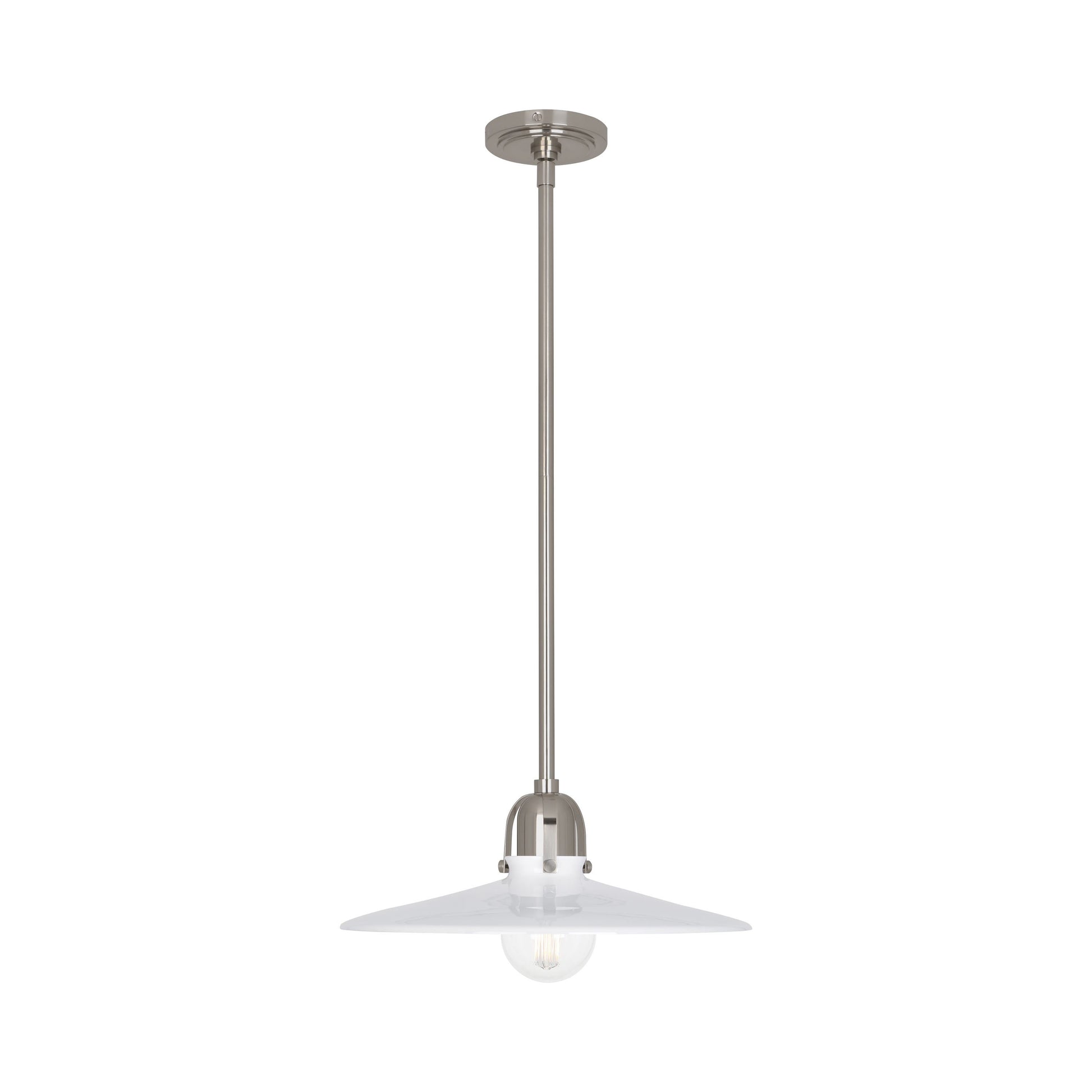 Arial Pendant Light in Antique Silver.