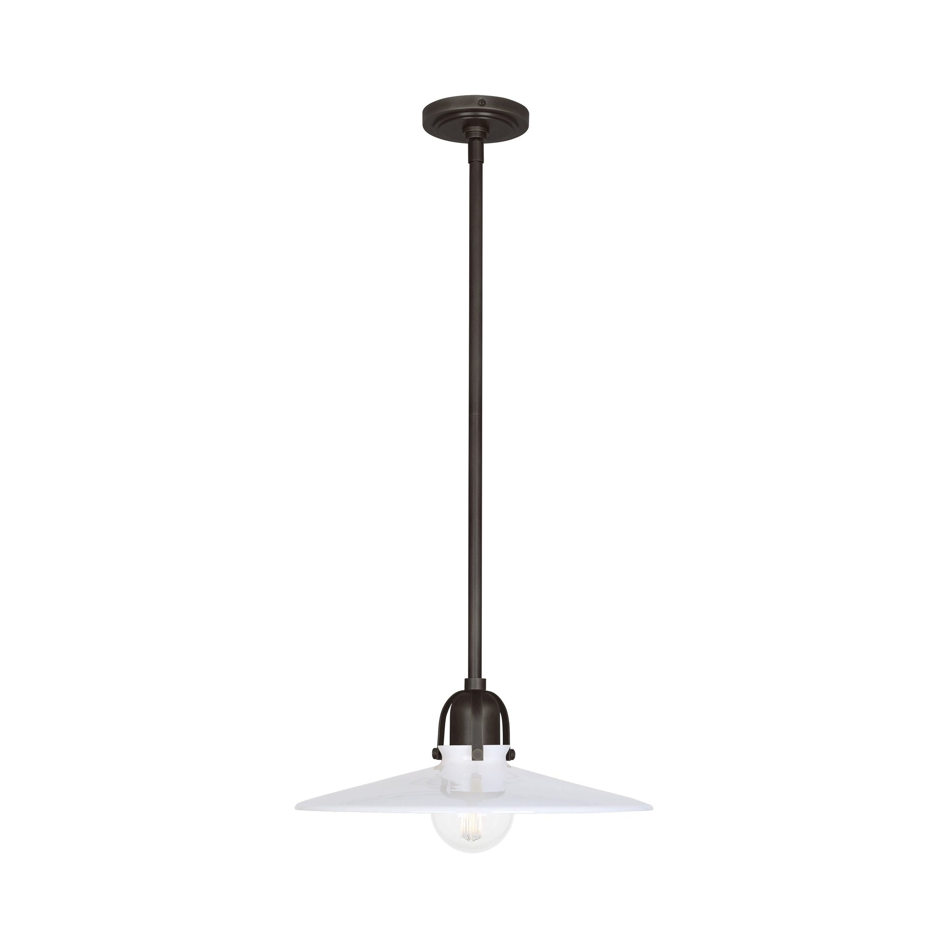 Arial Pendant Light in Deep Patina Bronze.