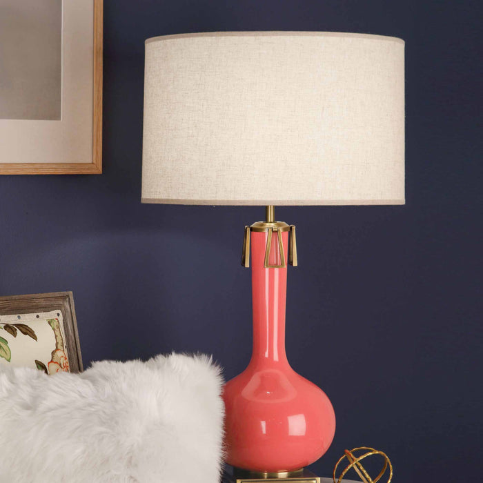 Athena Table Lamp in bedroom.