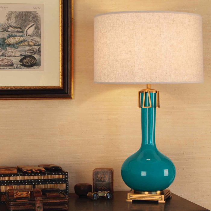 Athena Table Lamp in bedroom.