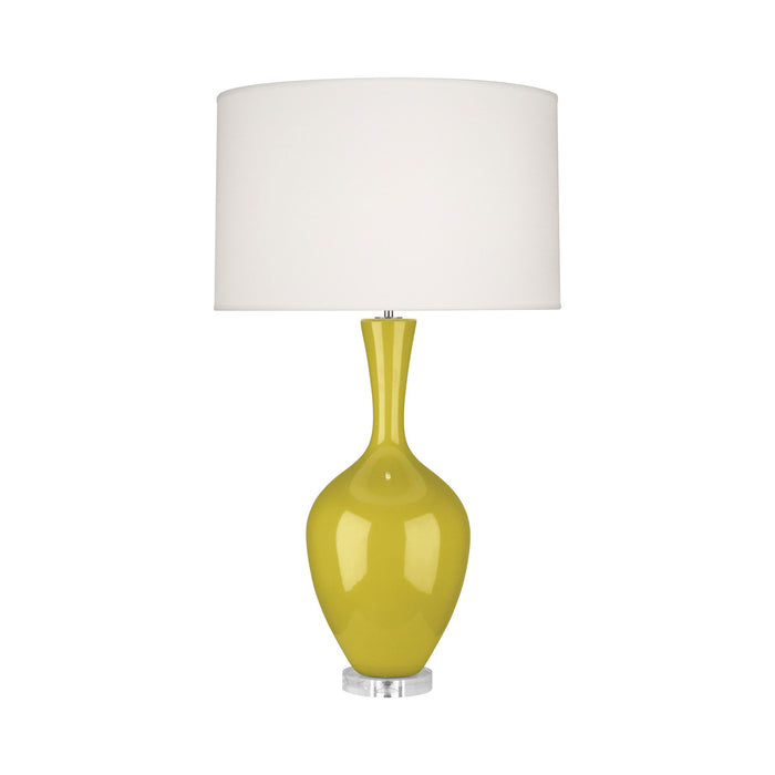 Audrey Table Lamp in Citron.