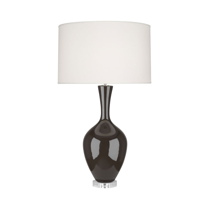 Audrey Table Lamp in Coffee.