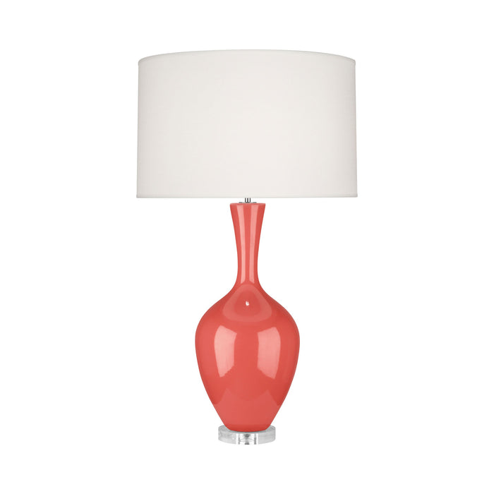 Audrey Table Lamp in Melon.