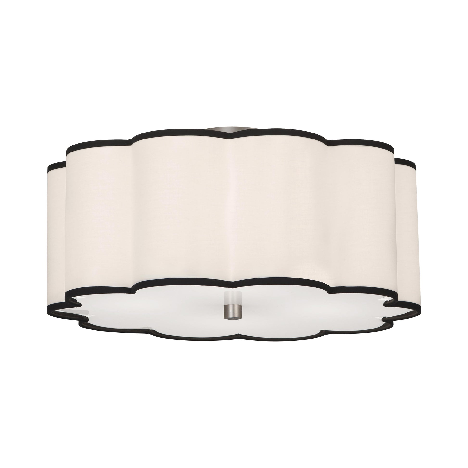 Axis Flush Mount Ceiling Light in Blackened Antique Nickel (Medium).