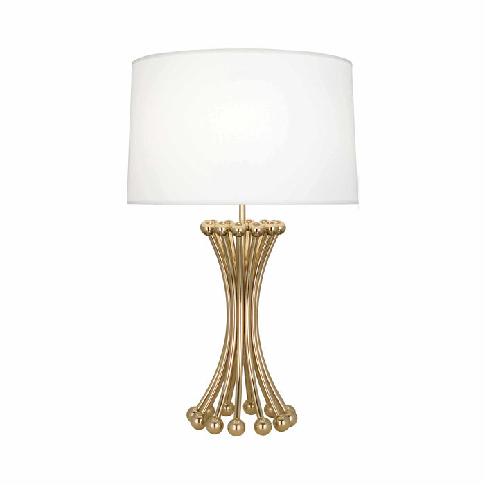 Biarritz Table Lamp in Polished Brass.