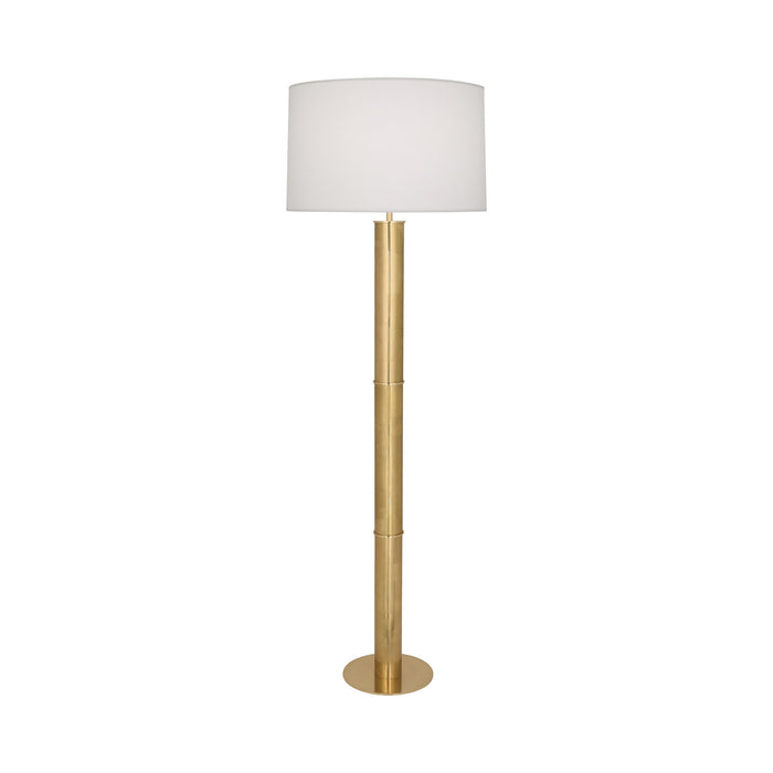 Brut Floor Lamp in Modern Brass.