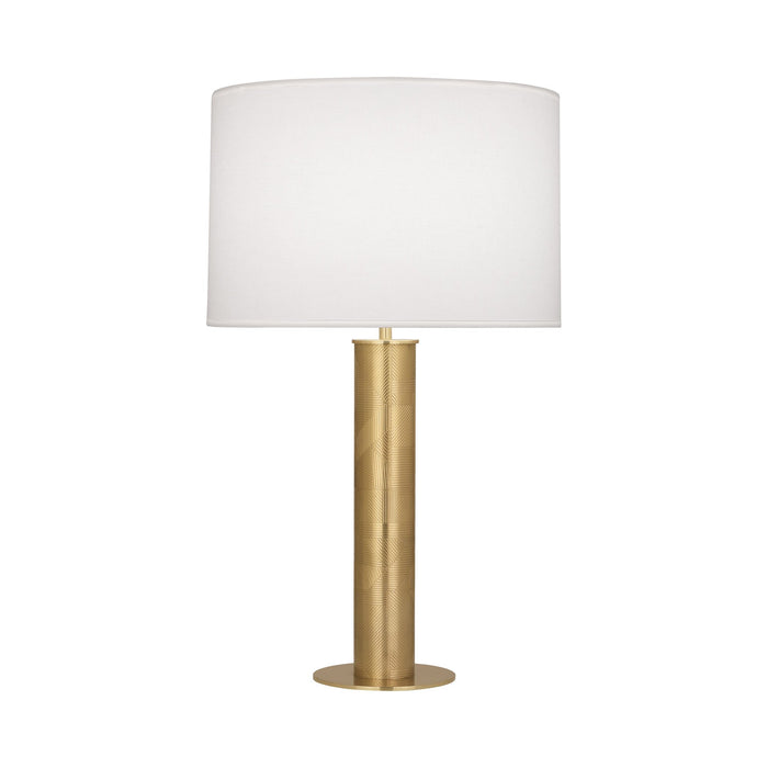 Brut Table Lamp in Modern Brass.