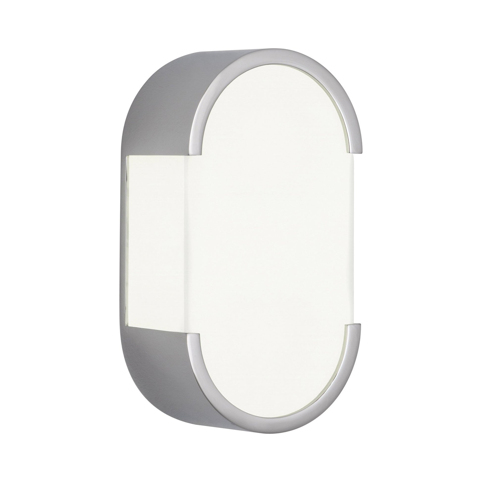 Bryce Wall Light in Polished Chrome.